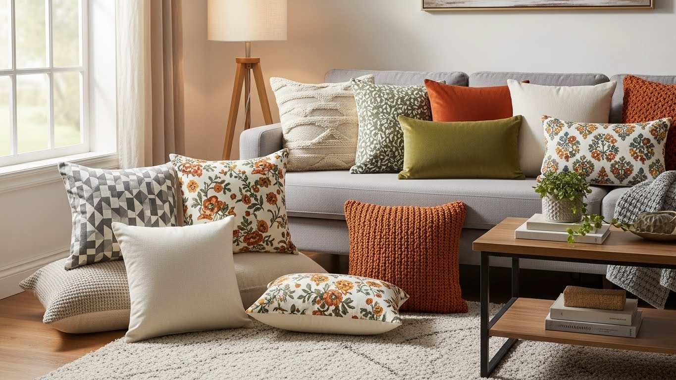 Best Throw Pillows for Living Rooms (Cozy, Stylish, and Easy to Refresh)